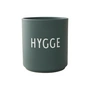 Design Letters AJ Favourite Hygge - Porseleinen mok, / donkergroen