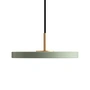 Umage - Asteria Micro LED hanglamp V2, messing / olijfgroen