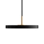 Umage - Asteria Micro LED hanglamp V2, messing / zwart