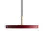 Umage - Asteria Micro LED hanglamp V2, messing / ruby red