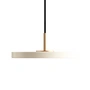 Umage - Asteria Micro LED hanglamp V2, messing / pearl wit