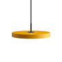 Umage - Asteria Mini LED hanglamp, zwart / saffraangeel