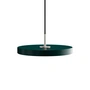 Umage - Asteria Mini LED hanglamp, staal / forest green