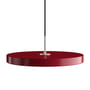 Umage - Asteria LED hanglamp, staal / ruby red