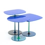 Kartell - Thierry Trio bijzettafel, blauw (set van 3)