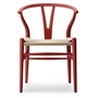 Carl Hansen - CH24 Zacht Wishbone Chair Ilse Crawford, beuken zacht falu / vlechtwerk naturel
