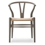 Carl Hansen - CH24 Zacht Wishbone Chair Ilse Crawford, beuken zacht slate / vlechtwerk naturel