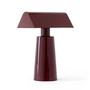 & Tradition - Caret MF1 Batterij lamp, donker bordeaux