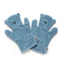 Sebra - Badstof handschoen Milo, poederblauw (set van 2)