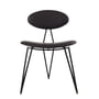 AYTM - Semper Dining Chair, zwart / java bruin