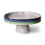 HKliving - 70's Schaal met voet, Ø 21 cm, comet