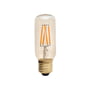 Tala - Lurra LED-lamp E27 3W, Ø 3,8 cm, transparant geel