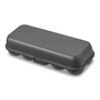Koziol - Eggs to go Herbruikbare eierhouder, nature ash grey