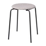 Fritz Hansen - Dot Kruk, grijs / beige / wit / grafiet onderstel