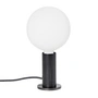 Tala - Eiken Knuckle Tafellamp, zwart eiken / staal (limited edition) inclusief Sphere IV LED-lamp E27 8W, Ø 15 cm, wit mat
