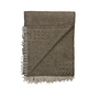 Røros Tweed - Kattefot Wollen deken, 140 x 220 cm, groen