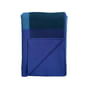 Roros Tweed - Syndin Wollen deken, 135 x 200 cm, blauw " well "