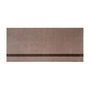 tica copenhagen - Stripes Vertical Loper, 90 x 200 cm, zand / bruin