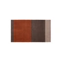 tica copenhagen - Stripes Horizontal Loper, 67 x 120 cm, zand / bruin / terracotta