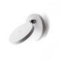 Artemide - Demetra faretto led wandlamp zonder schakelaar, wit
