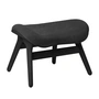 Umage - A Conversation Piece Ottoman, zwarte eik / shadow
