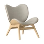Umage - A Conversation Piece Fauteuil, natuurlijk eiken / white sands