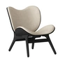 Umage - A Conversation Piece Fauteuil, zwart eiken / white sands
