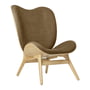 Umage - A Conversation Piece Tall fauteuil, eik naturel / sugar brown