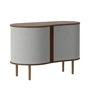 Umage - Audacious Ladenkast, donker eiken / sterling