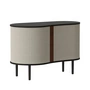 Umage - Audacious Ladenkast, zwart eiken / white sands