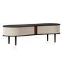 Umage - Audacious TV-bank, eik zwart / wit zand
