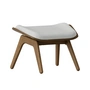 Umage - The Reader Ottoman, donker eiken / sterling