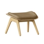 Umage - The Reader Voetenbank, eiken naturel / sugar brown