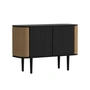 Umage - Treasures Sideboard met 2 deuren, eiken zwart / sugar brown