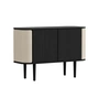 Umage - Treasures Sideboard met 2 deuren, eiken zwart / white sands