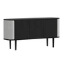 Umage - Treasures Sideboard met 3 deuren, zwart eiken / sterling