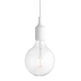 Muuto - Socket E27 LED hanglamp, wit