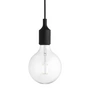Muuto - Socket E27 LED hanglamp, zwart