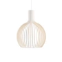 Secto - Octo small 4241 pendelarmatuur 4241, ø 45 x h 55 cm, wit