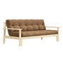 Karup Design - Unwind Slaapbank, natuurlijk grenen / choco (755)