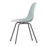 Vitra - Eames Plastic Side Chair DSX RE, basic donker / lichtgrijs (viltglijders basic donker)
