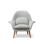 Fredericia - Swoon Fauteuil, eiken geolied / Hallingdal (116)