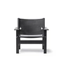 Fredericia - The Canvas Fauteuil, canvas / eik zwart