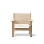 Fredericia - The Canvas Fauteuil, canvas / gezeept eiken