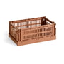 Hay - Colour Crate Mandje S, 26,5 x 17 cm, terracotta, recycled