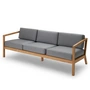 Fritz Hansen - Skagerak Virkelyst Sofa 3-zits, teak / essen