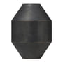 Fredericia - Hydro Vaas, h 30 cm, zwart / geoxideerd
