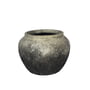 Muubs - Story Kan, terracotta, h 30 cm Ø 40 cm, grijs