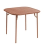 Petite Friture - Week-End Tafel, 85 x 85 cm / terracotta