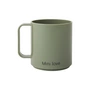 Design Letters - Mini Love Mok met handvat, 175 ml, olijfgroen